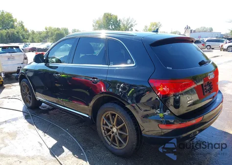 2013 Audi Q5 2.0T Premium from USA, damaged, VIN WA1LFAFP1DA006602